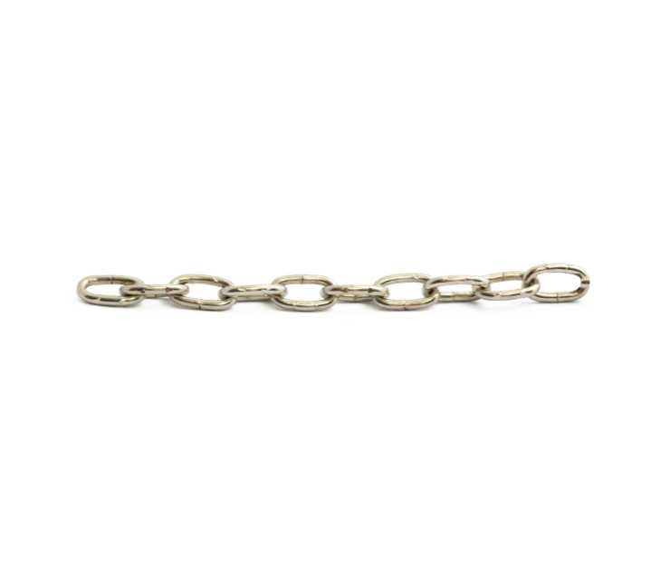 Kedja/Kätting Nickel 1M