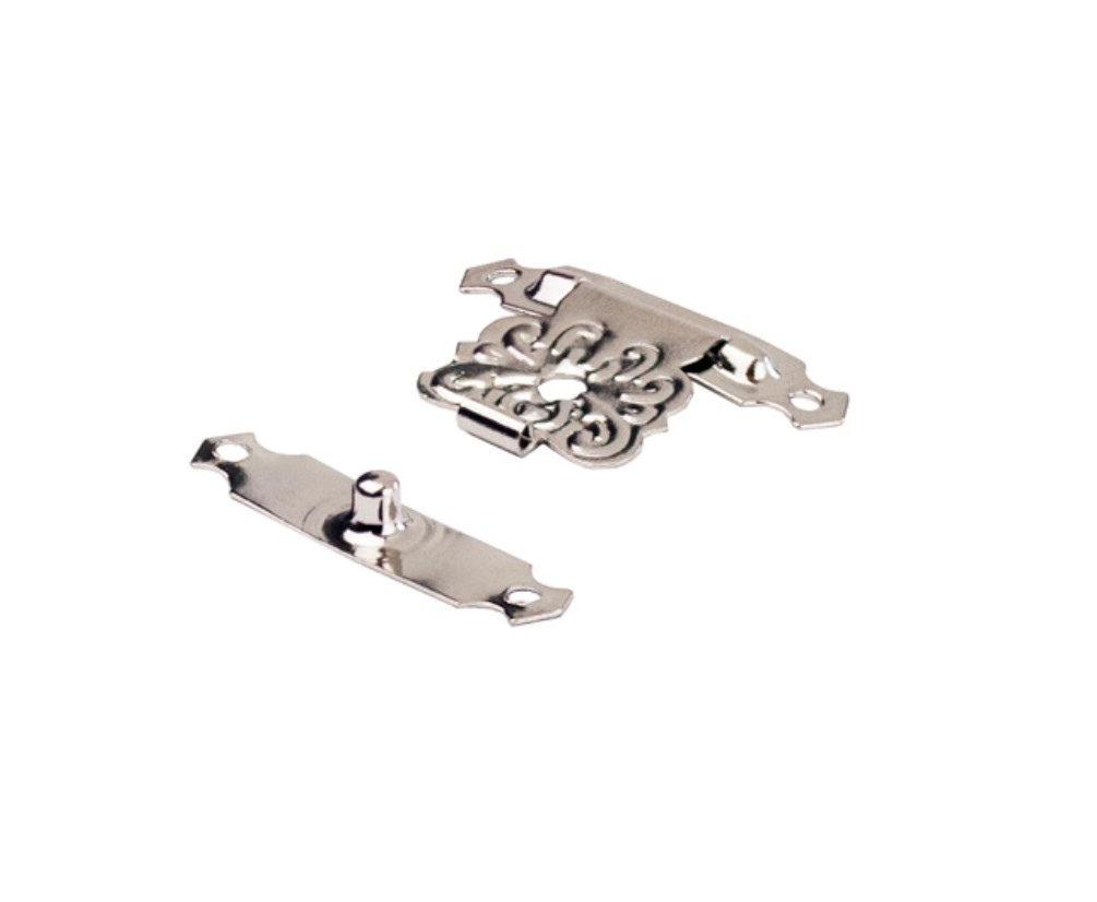 SNÄPPLÅS 22X31MM NICKEL