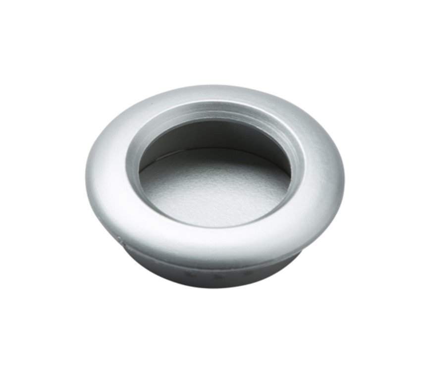 Skålhandtag Infälld ALU-LOOK 2 pack