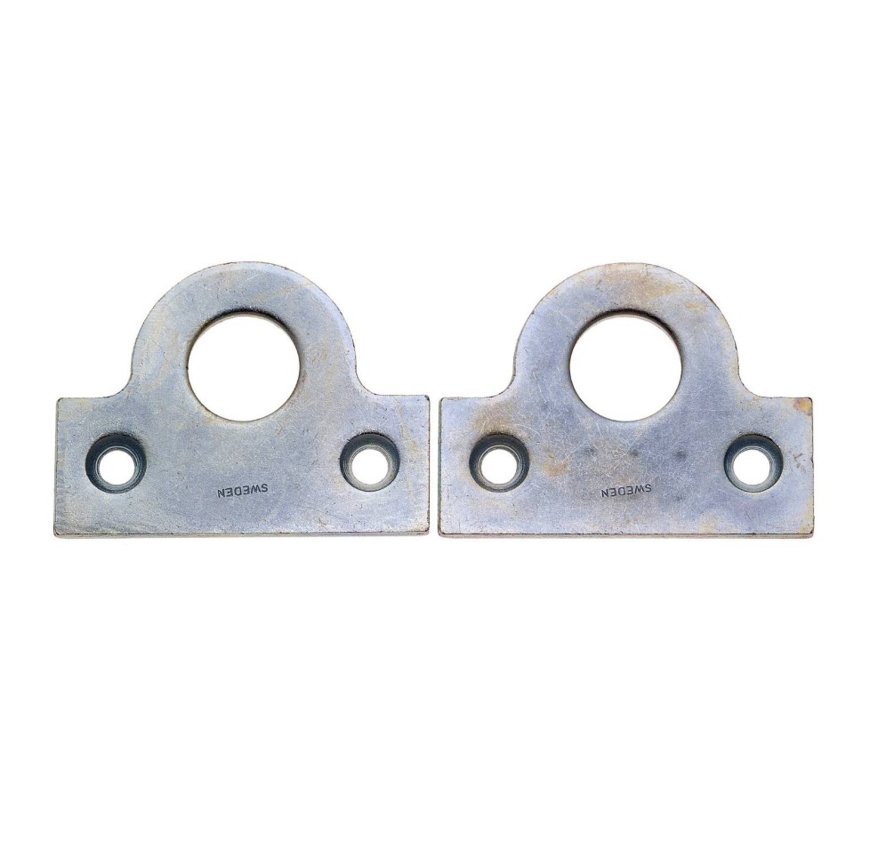 Hänglåsbleck 4715 Förzinkad 2 pack