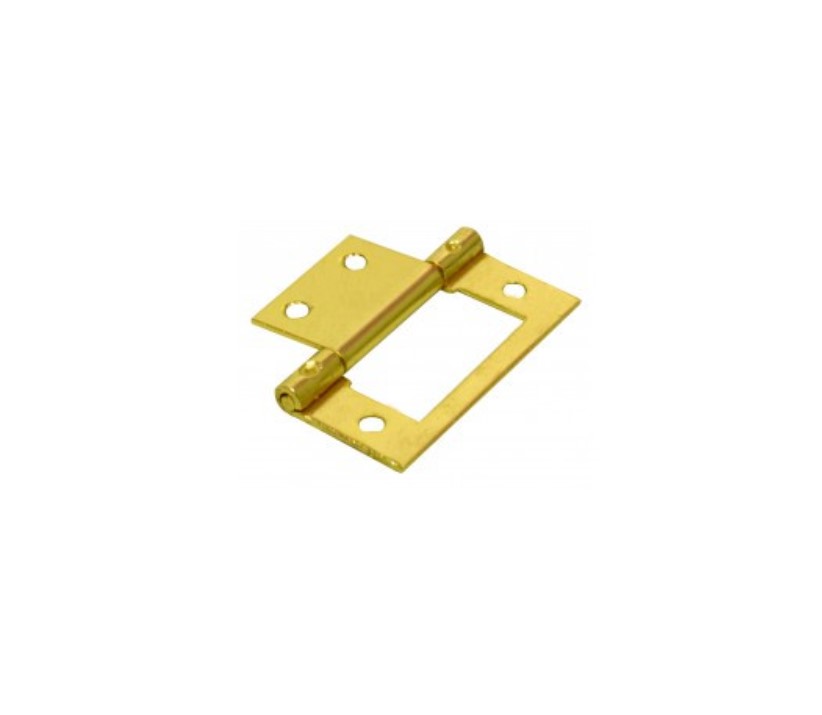 Skåpsgångjärn 50x25 mm Förmässingad 2-PACK