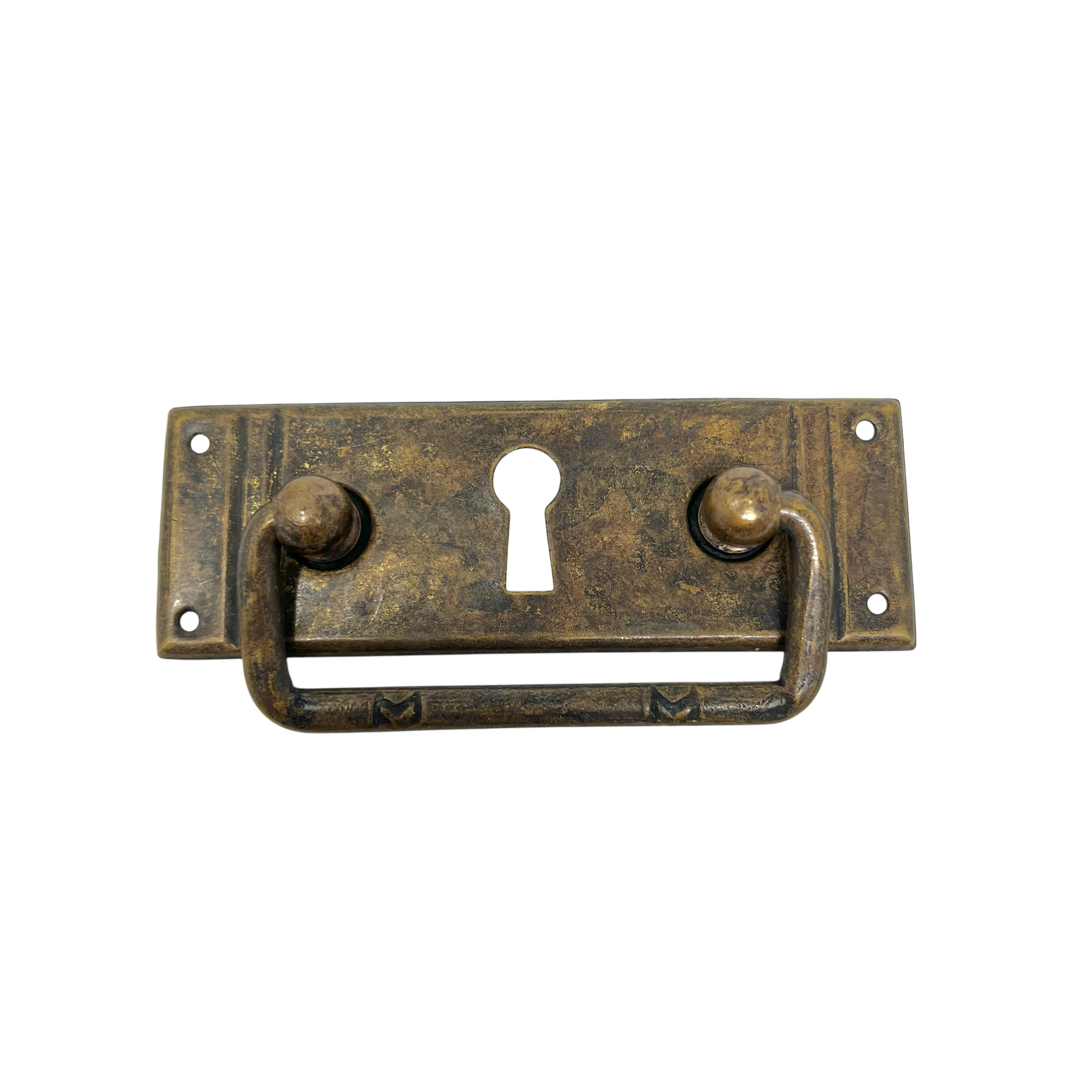 Möbelhandtag 95 mm Antikbehandlad