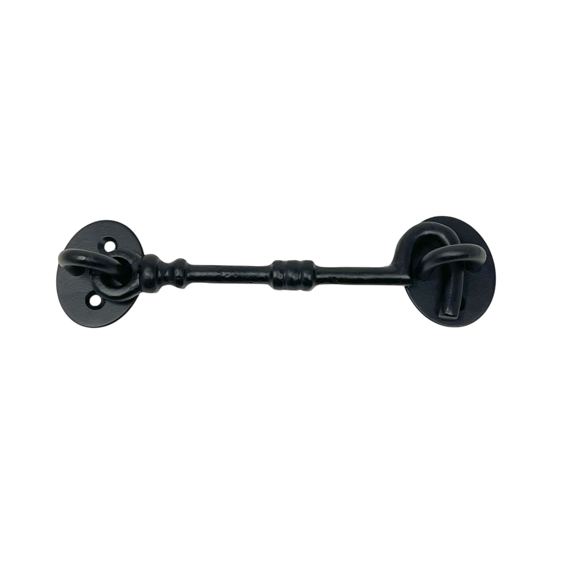 Kasthake/Hasp 160 mm Svartlackerad
