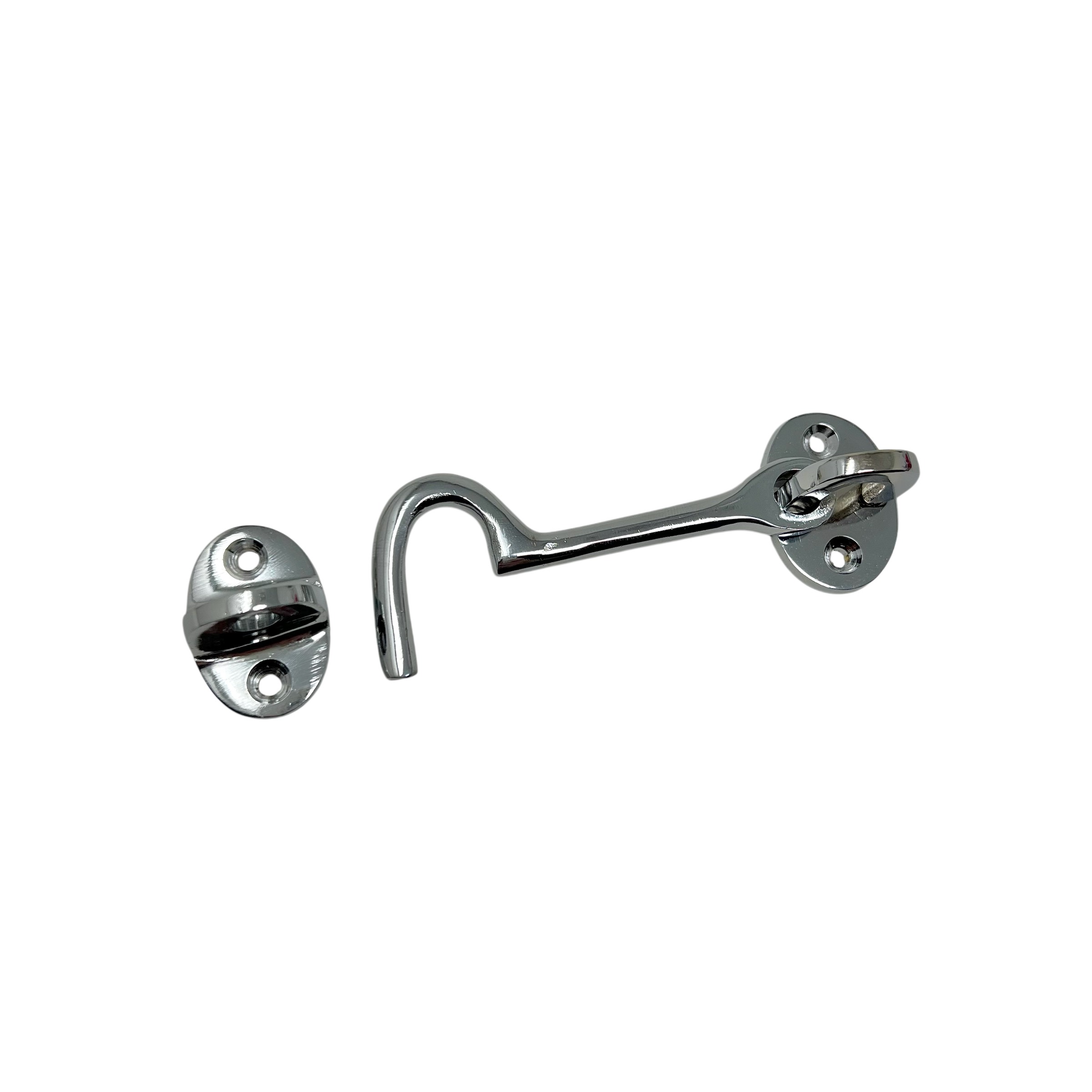 Kasthake/Hasp 75 mm Krom