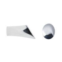 knopp 18mm krom