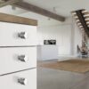 Knopp Kastor 22mm Krom - Bild 2