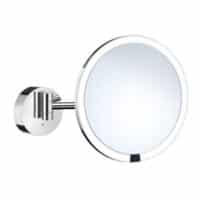 senoraktiverad spegel 215mm diameter krom