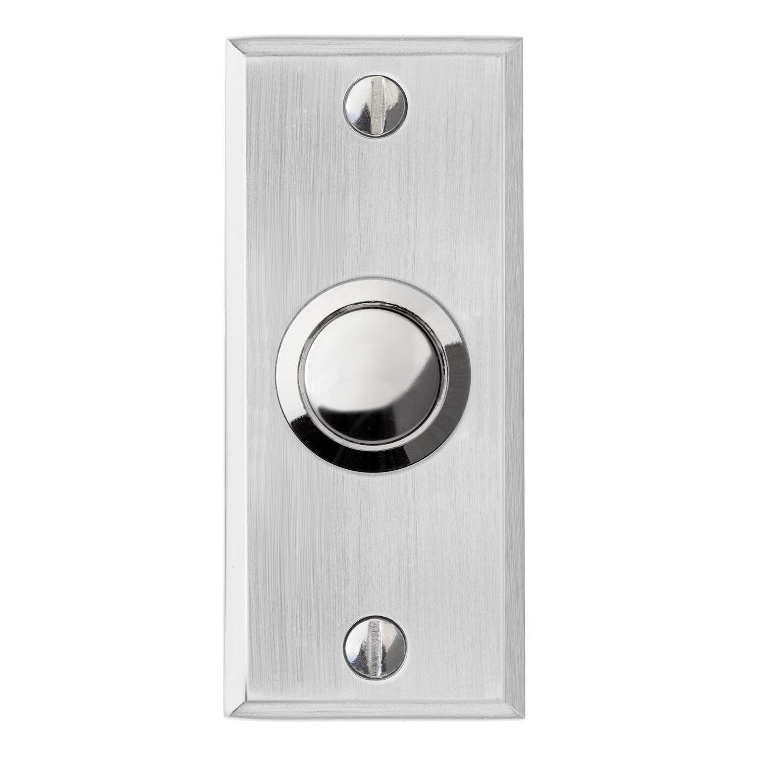 Ringklocka Mattborstad Krom