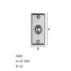 Ringklocka Mattborstad Krom - Bild 2
