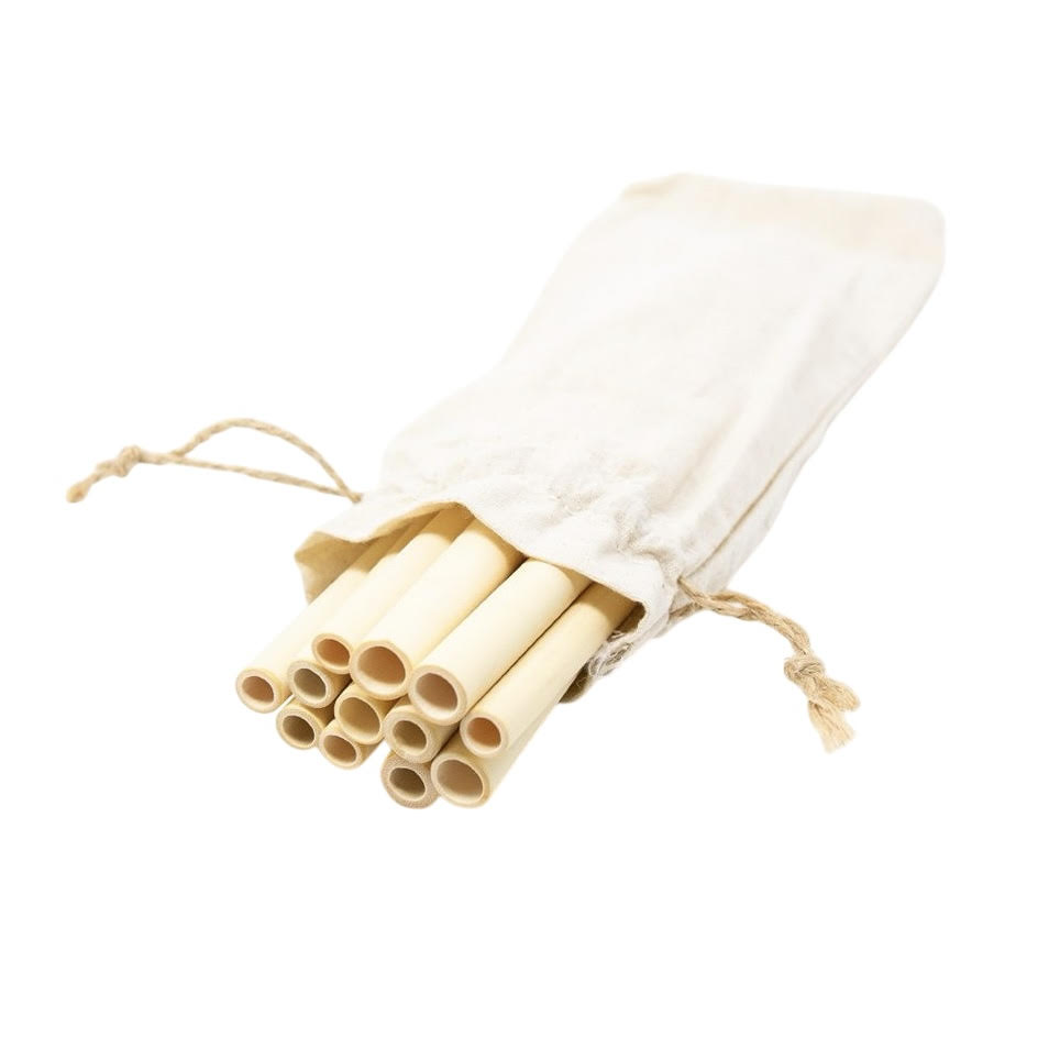 Sugrör Bambu 12-Pack