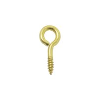 skruvögla mässing 12mm 10 pack