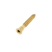 möbelskruv av mässing 7mm
