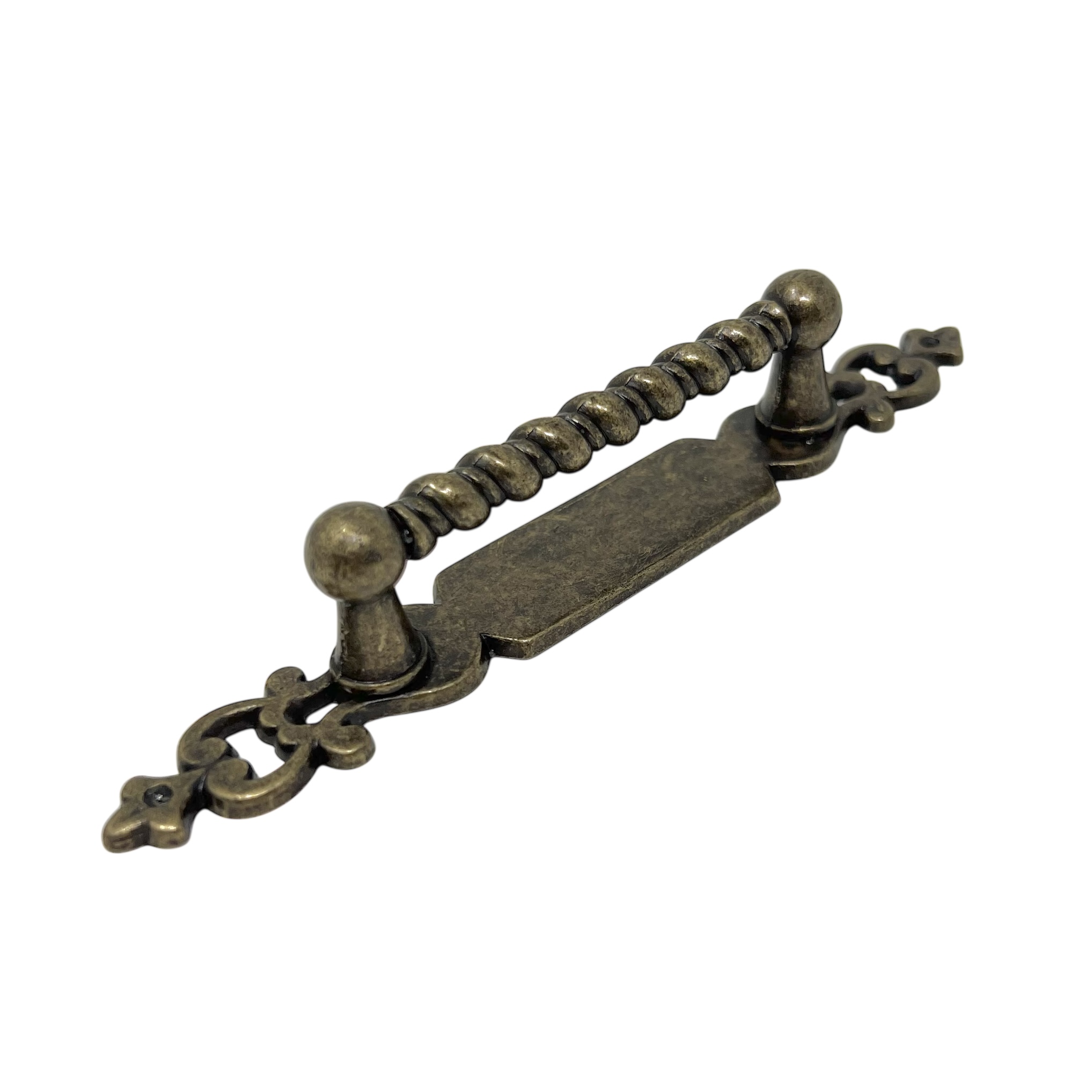 Möbelhandtag 130 mm Antikbehandlad