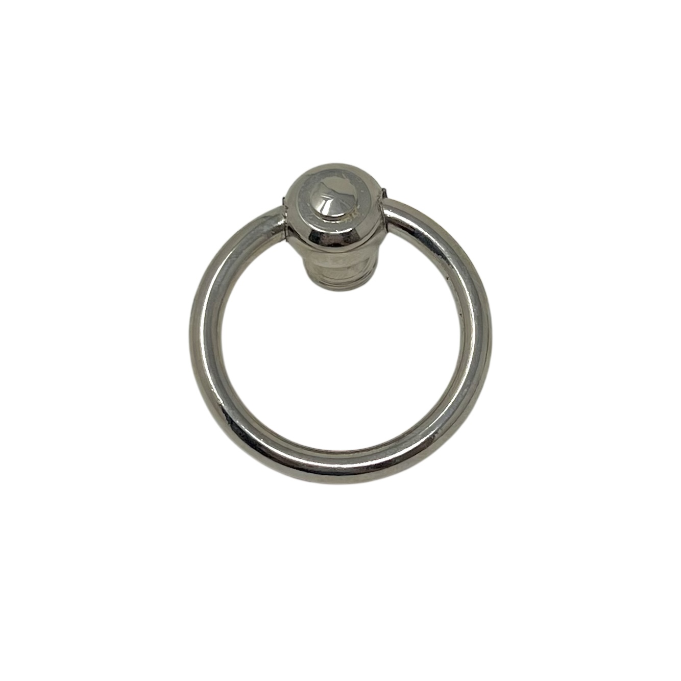 Ringhandtag 43 mm Nickel
