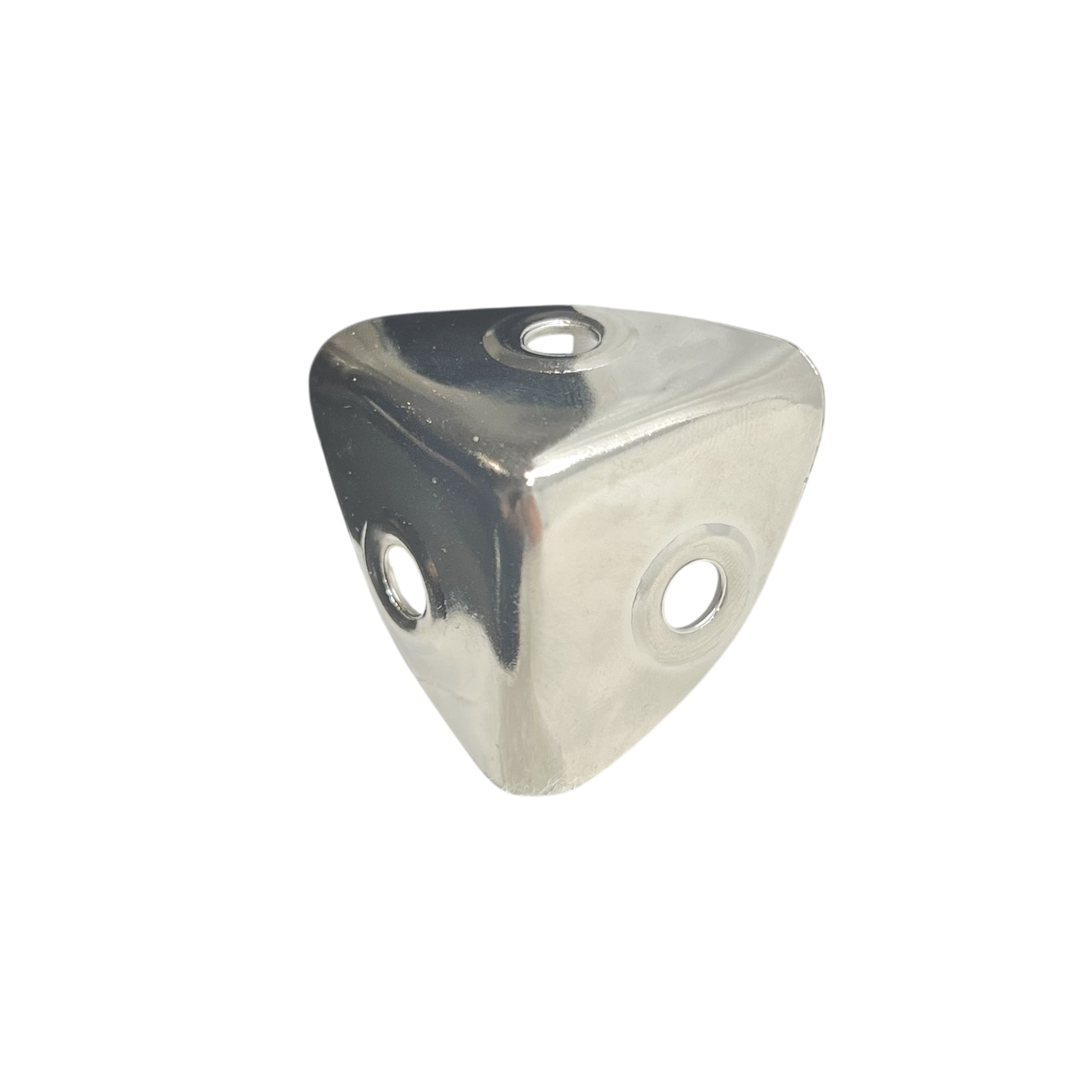 Hörnbeslag 23 mm Nickel