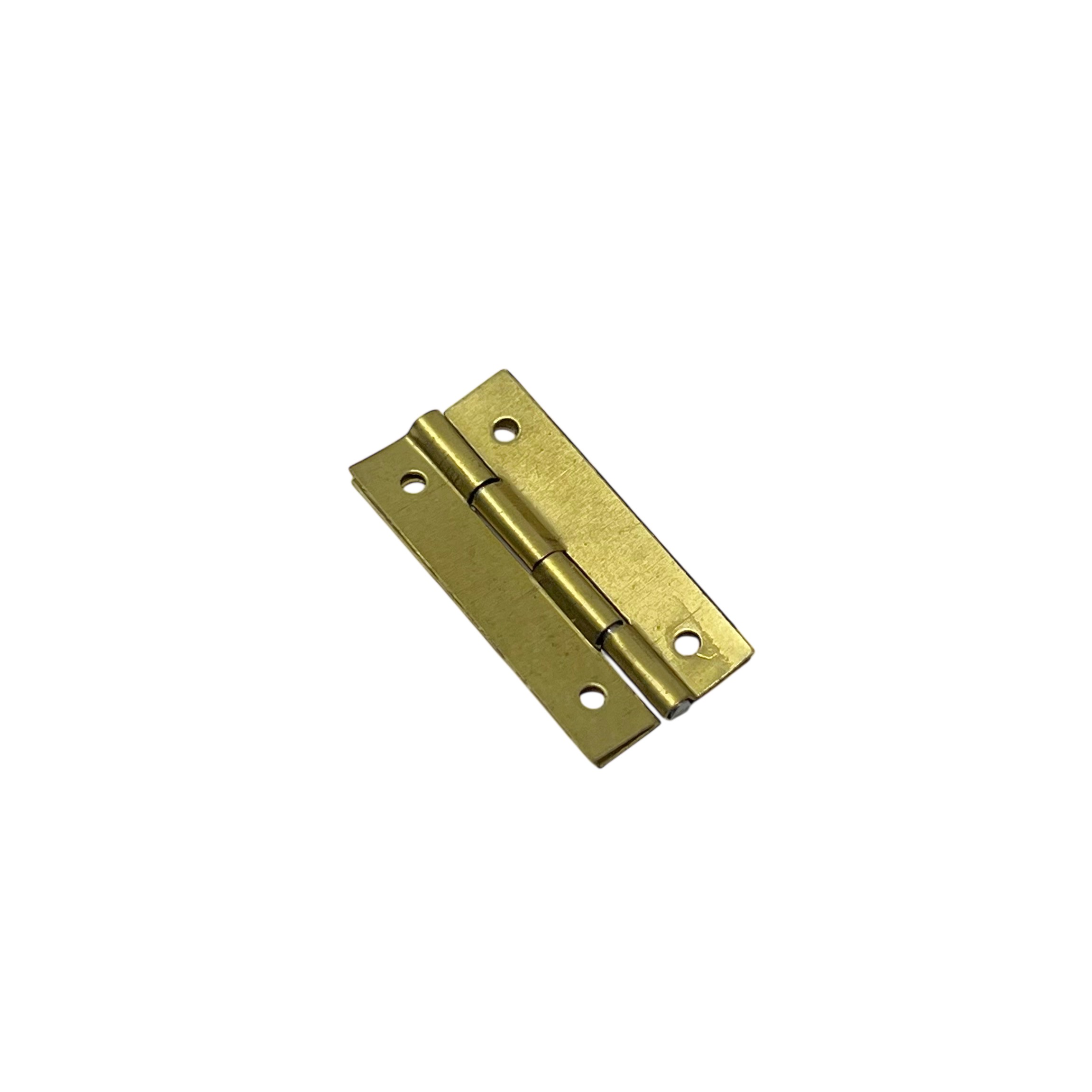 Ledgångjärn 20x10mm Mässing