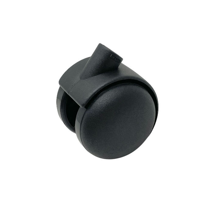 Dubbelhjul Svart 40 kg 50 MM