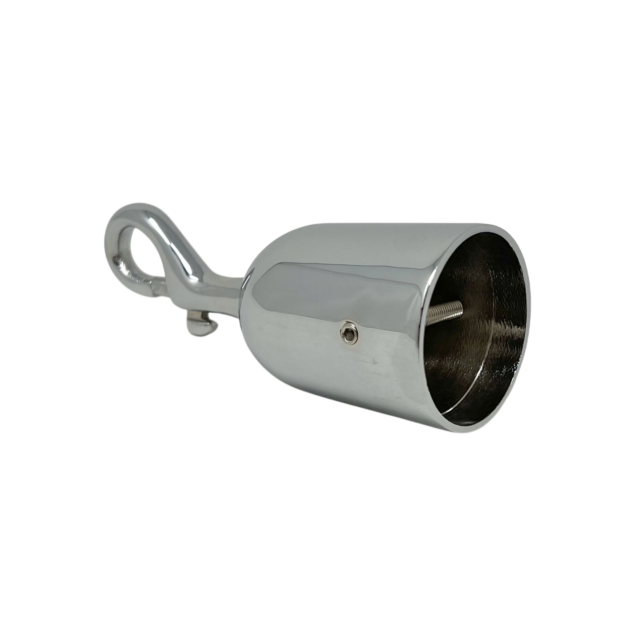 Snap-end fäste Krom 38 mm