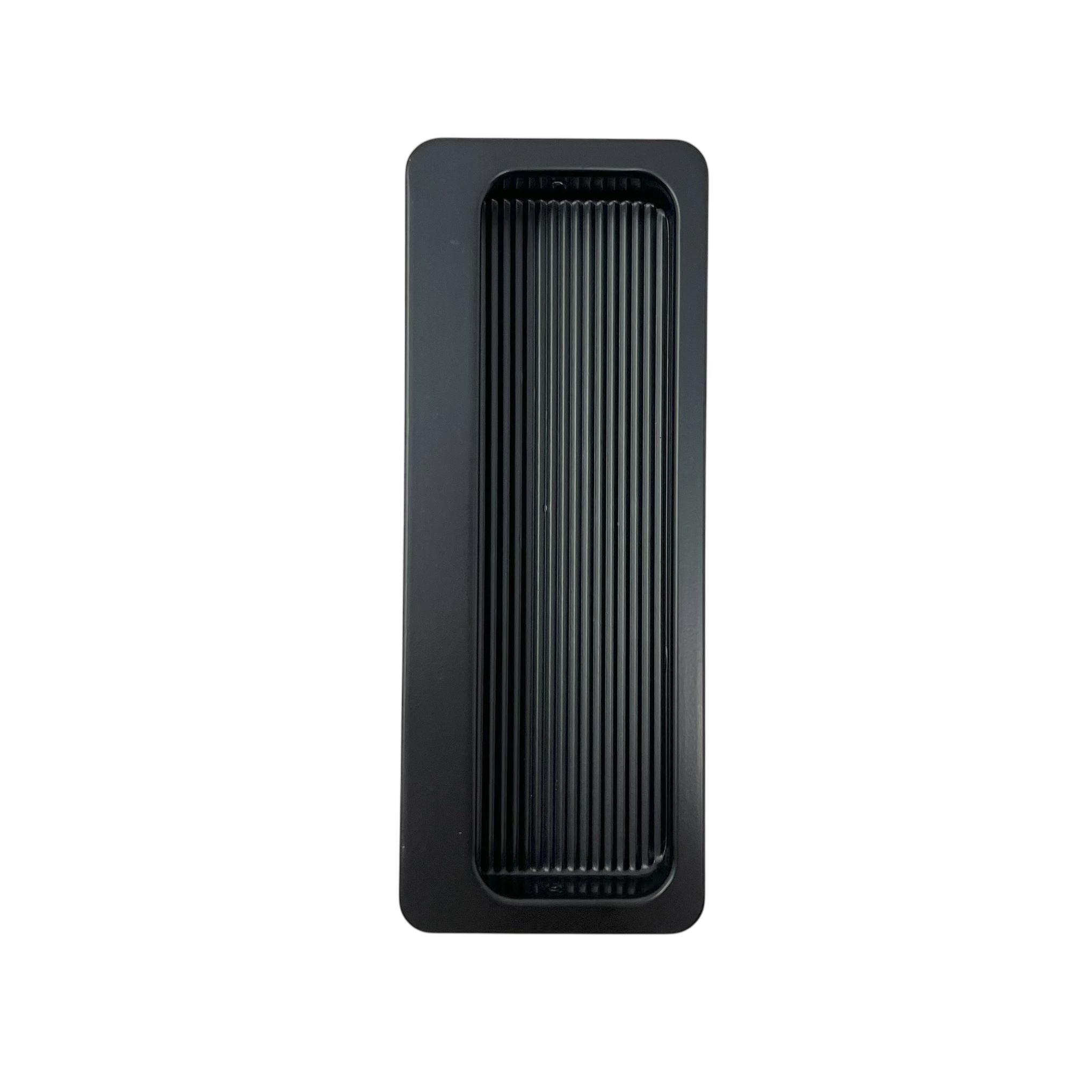 Skålhandtag Infälld 100 mm Svart