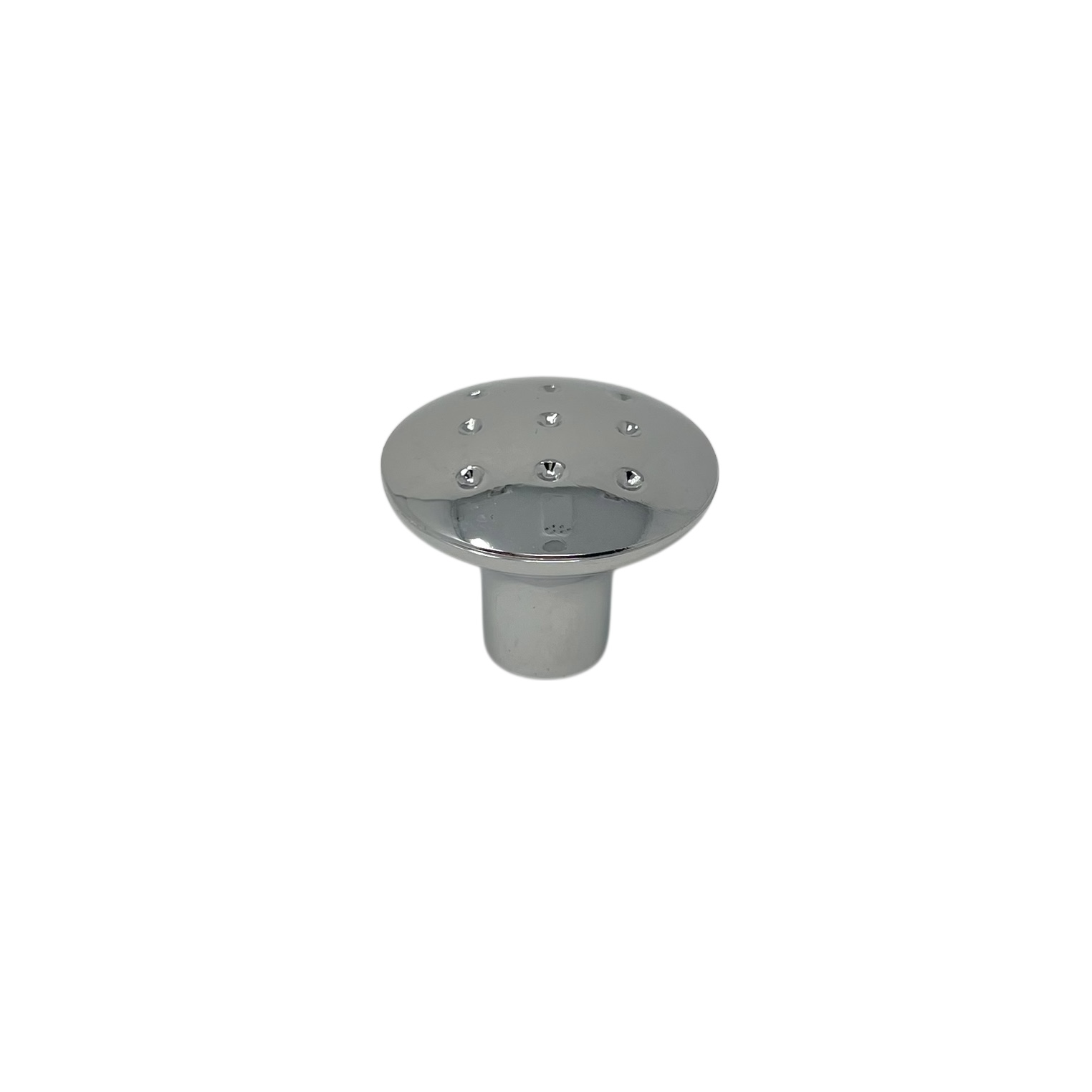 Knopp 34 mm Krom