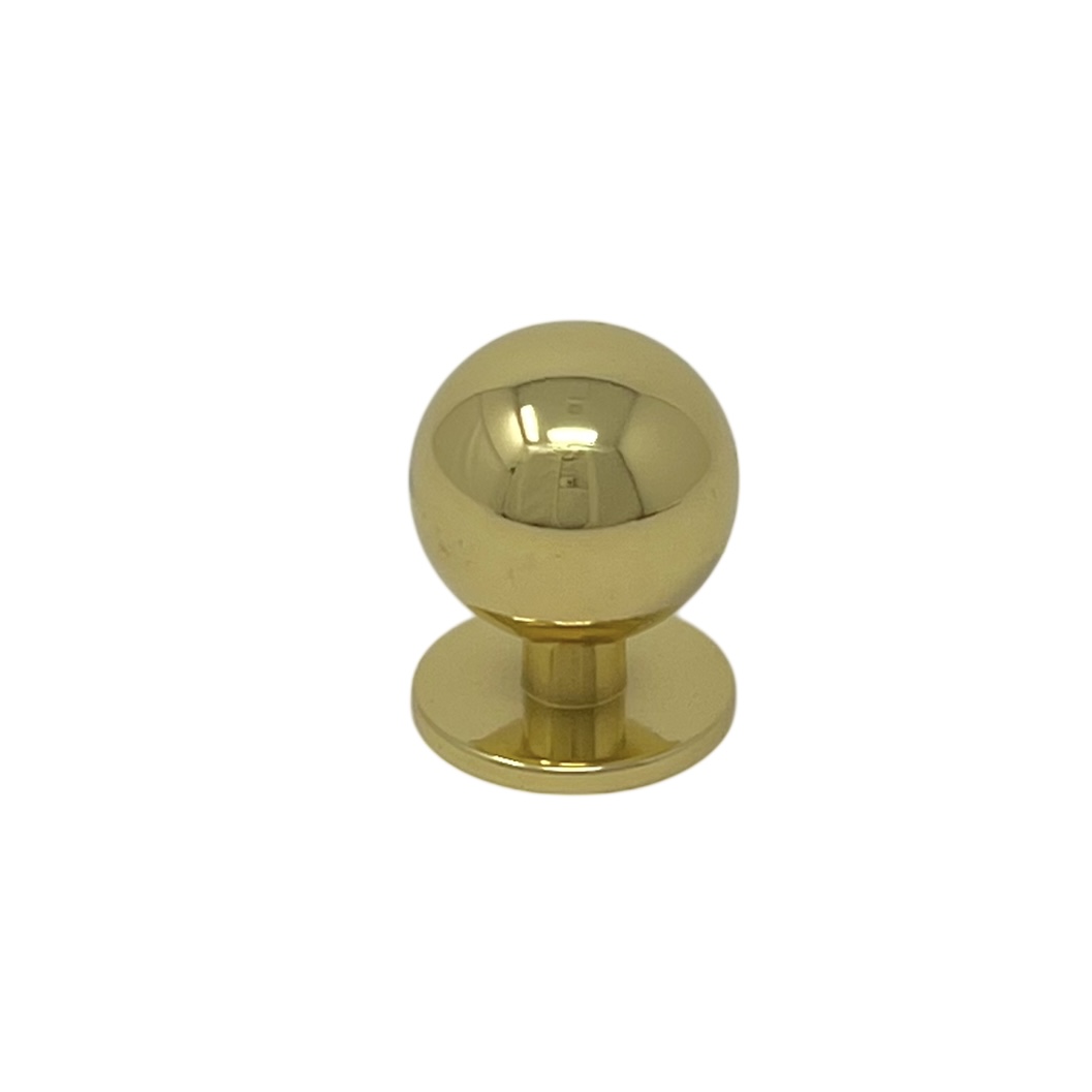 Knopp Elsa Mässing 25mm