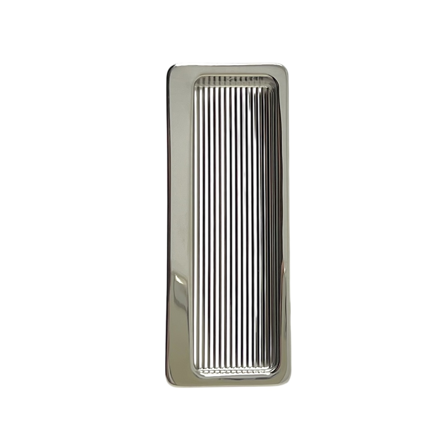 Skålhandtag Infälld 100 mm Krom