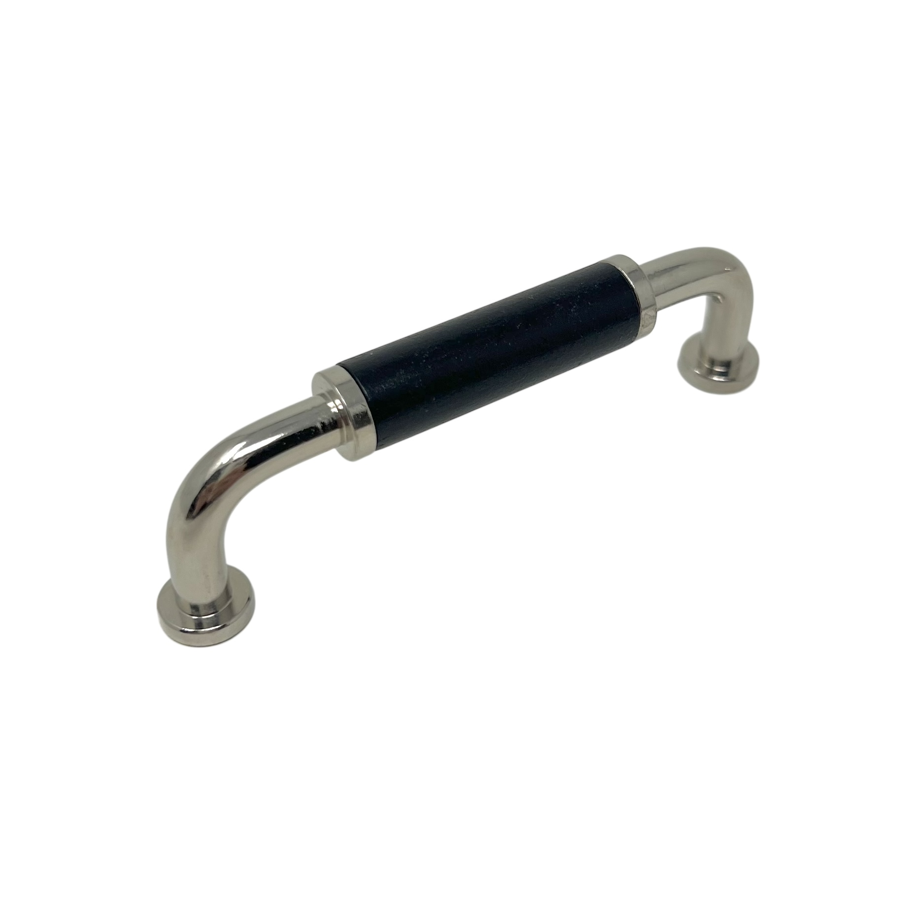 Handtag 482 87 c/c Nickel/Svart