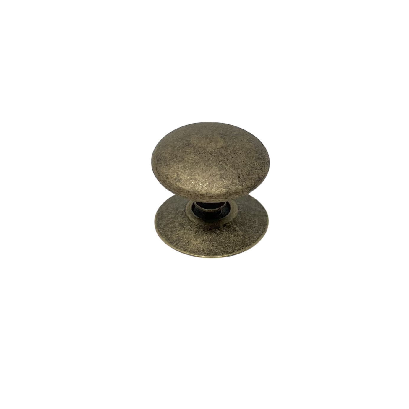 Knopp 32 mm Brunoxid