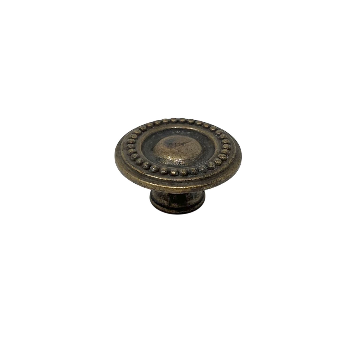 Knopp 37 mm Antikbehandlad