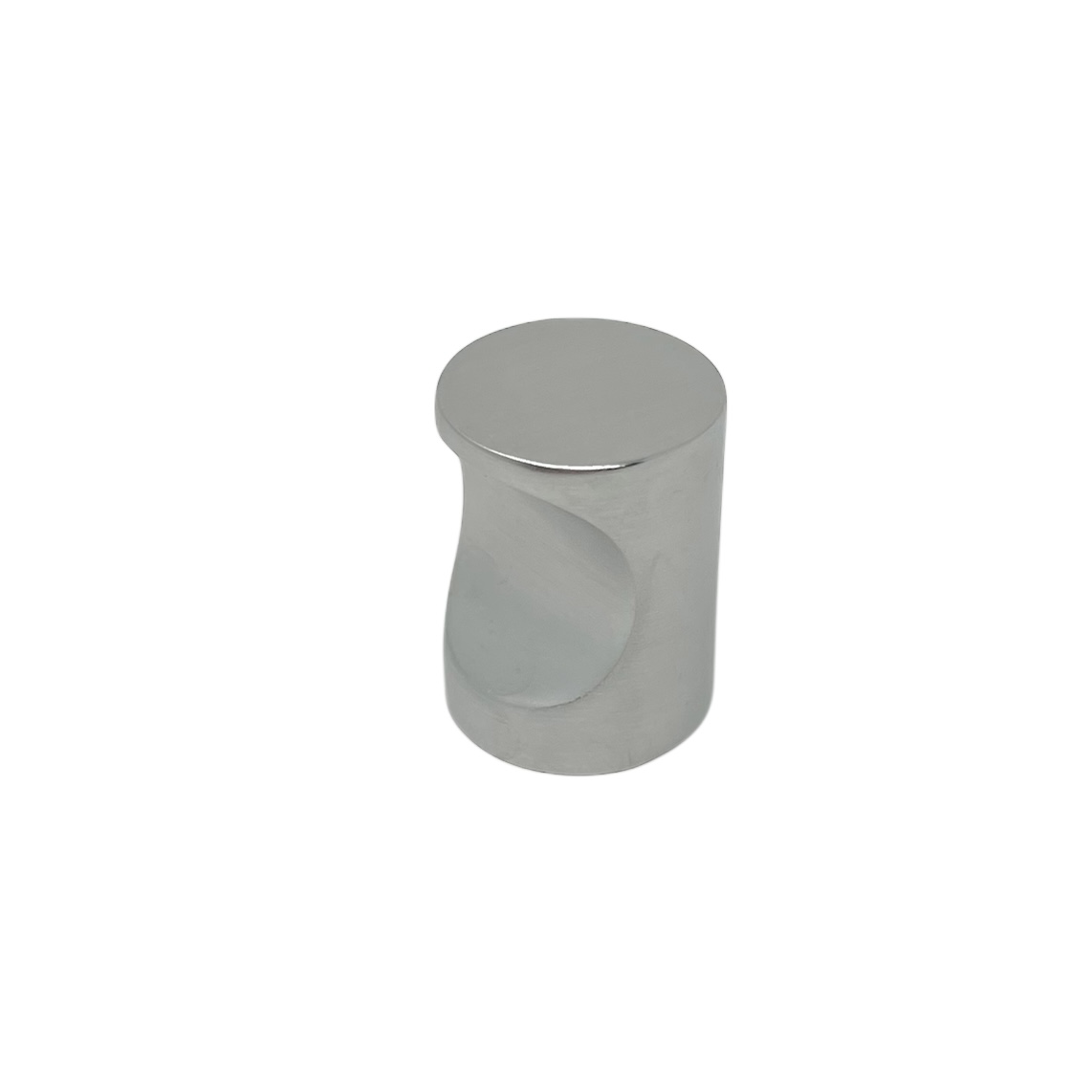 Knopp 18mm Mattkrom
