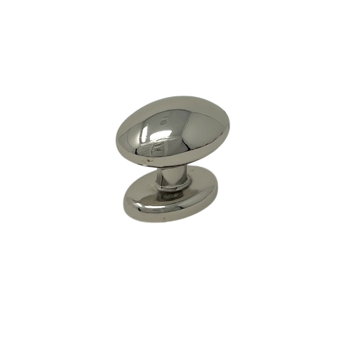 Knopp OVAL 33 x 24 Nickel