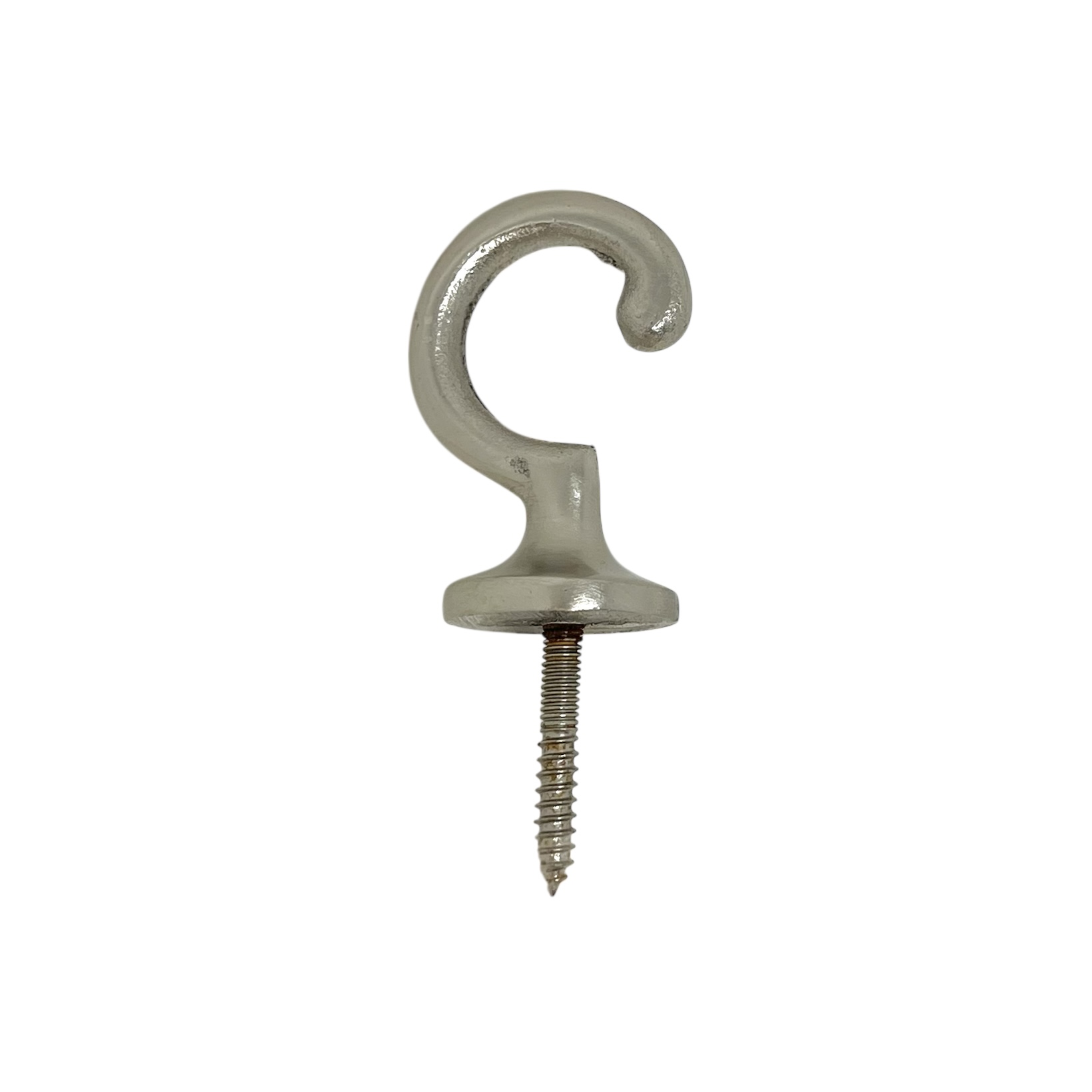Skruvkrok Borstad Nickel