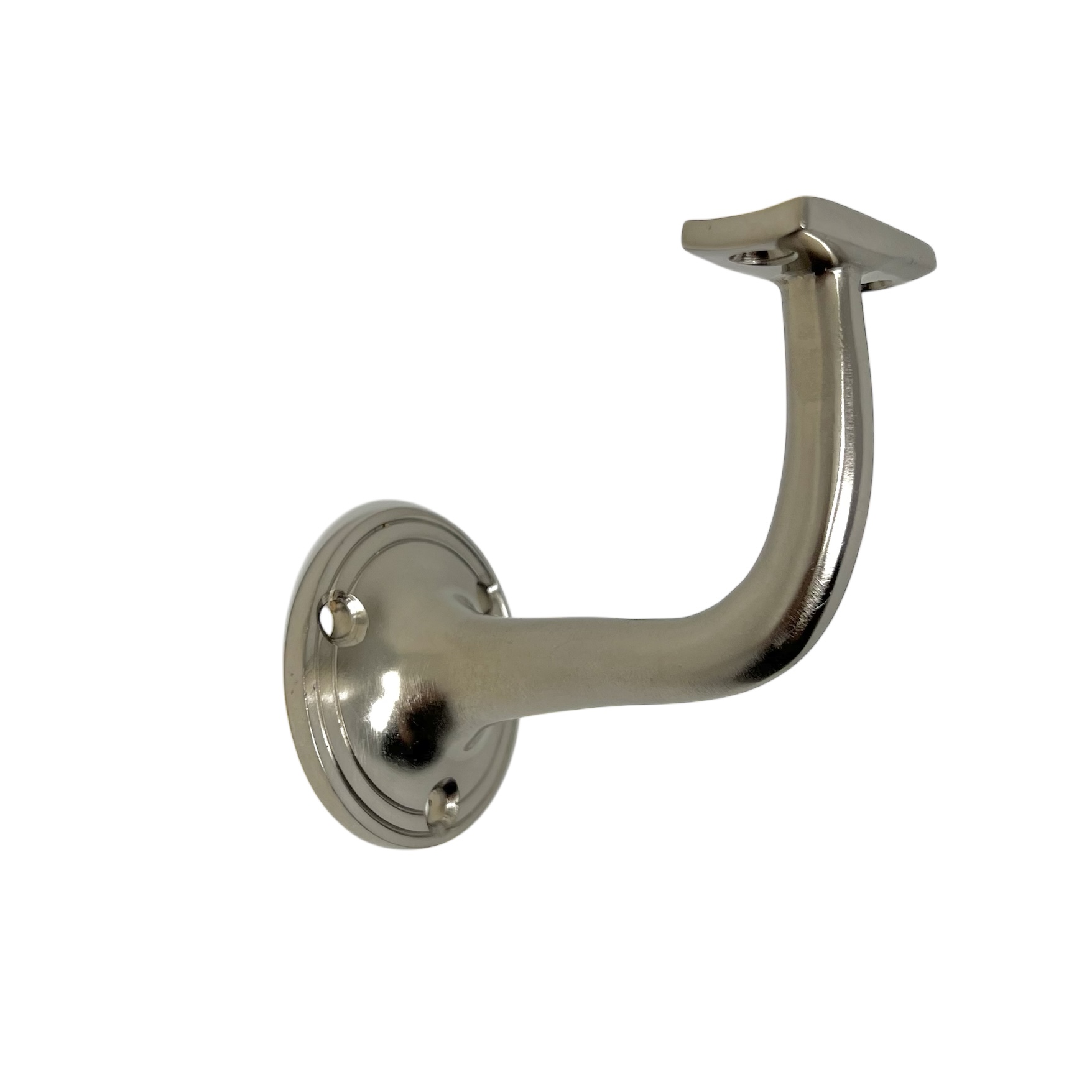 Ledstångskrok Mattborstad Nickel