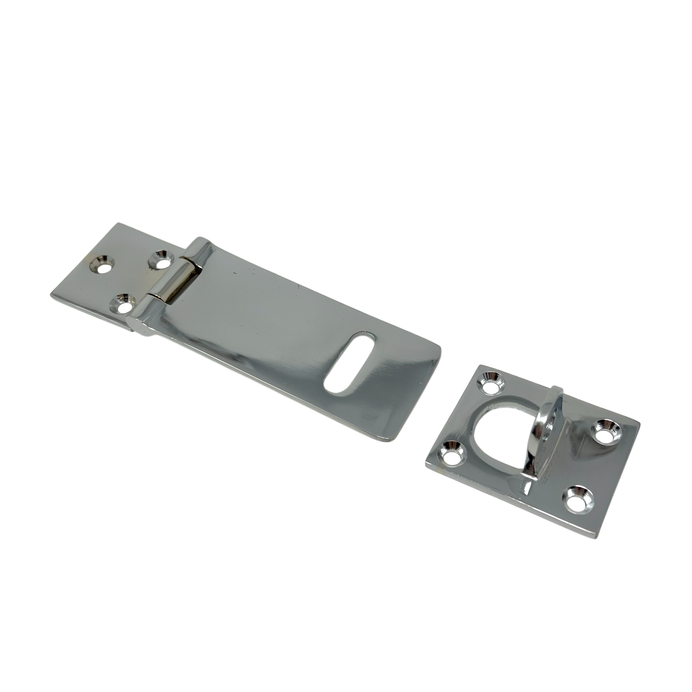 Hänglåshasp 100 mm Krom