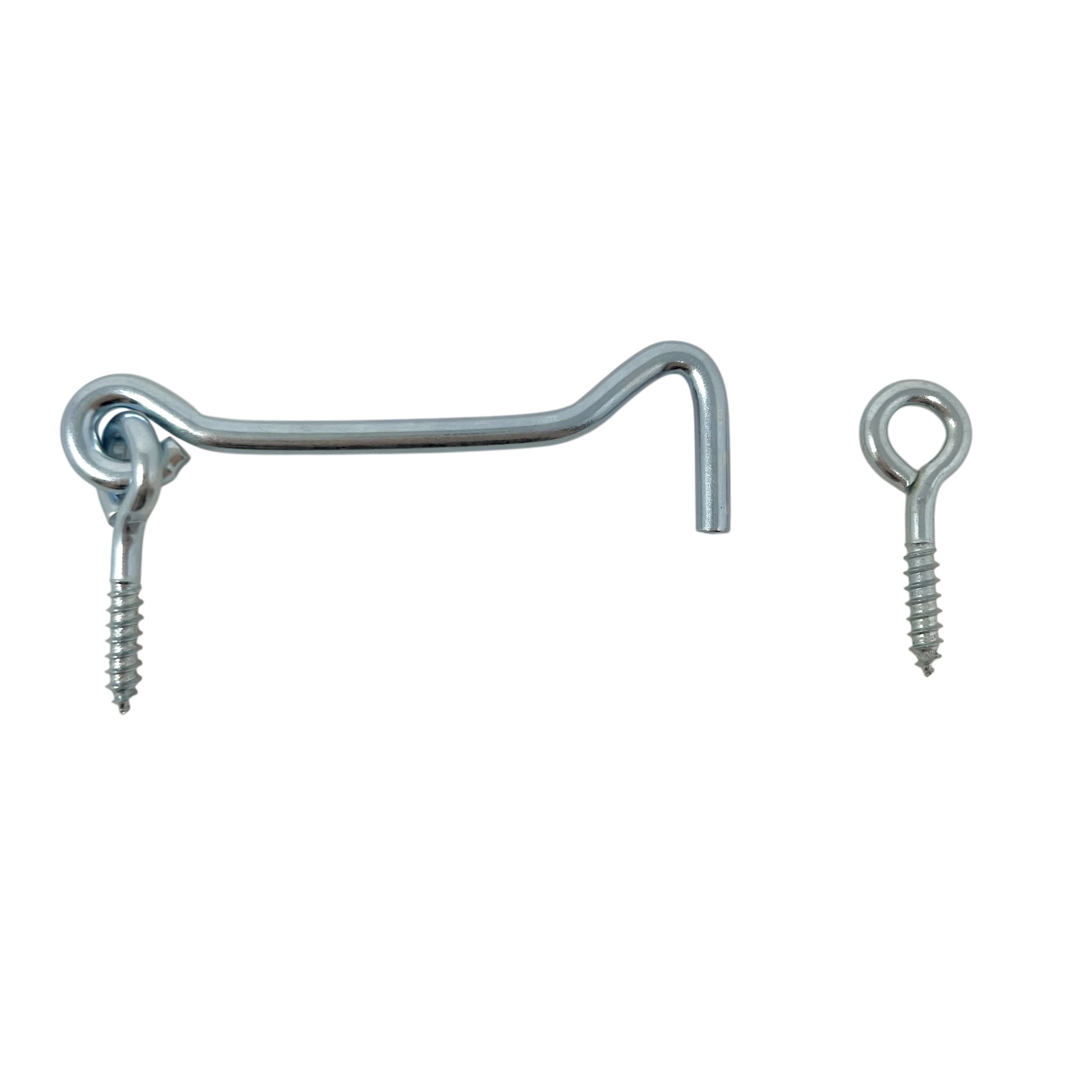 Kasthake/Stormhasp Förzinkad 75mm 2-pack