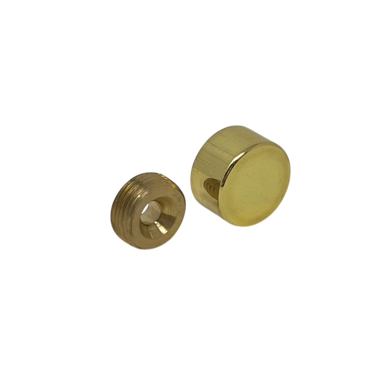 Täckhatt Mässing 17 mm