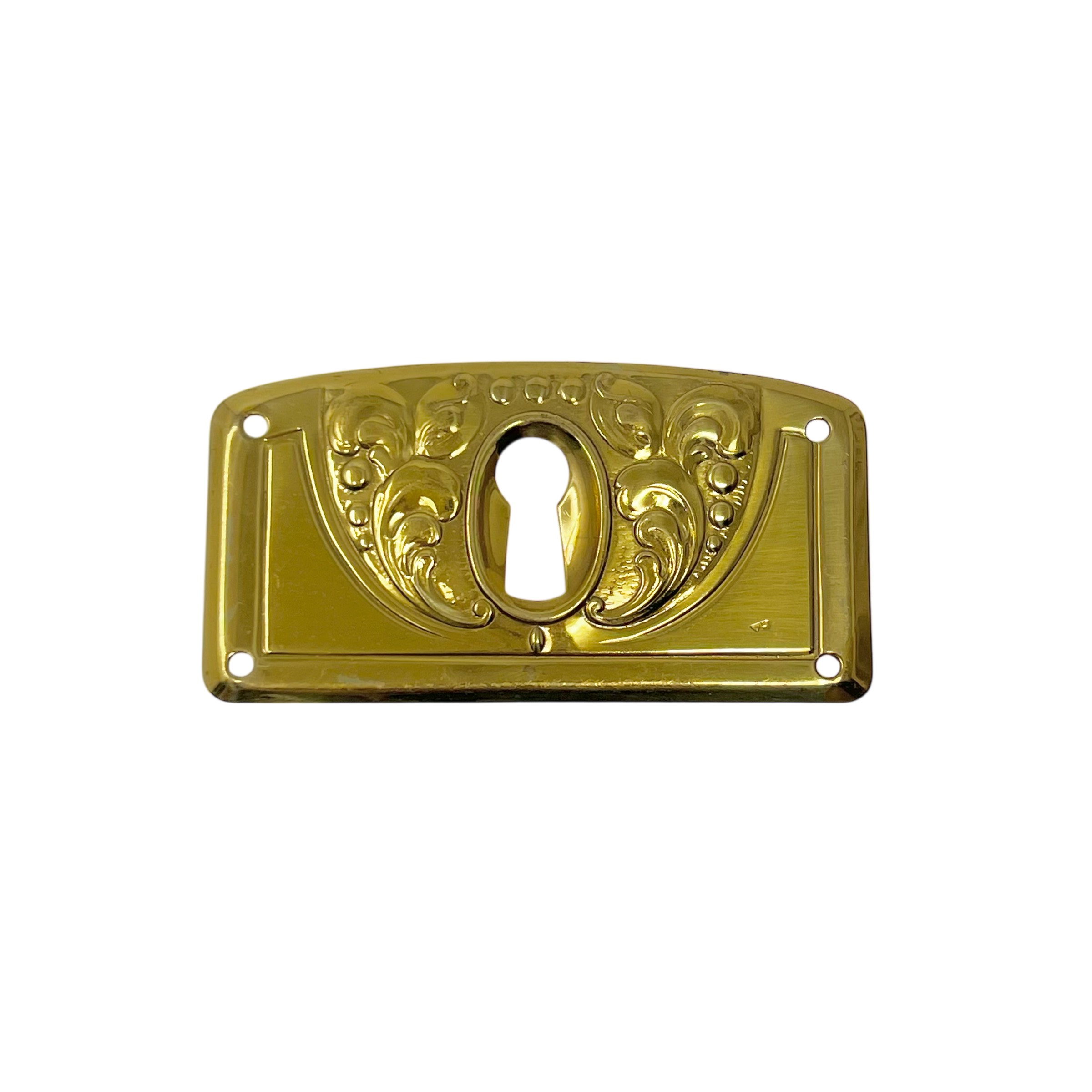 Nyckelskylt 68x36mm Mässing