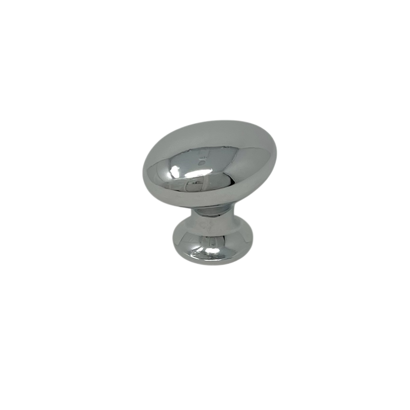 Knopp OVAL 35 Krom