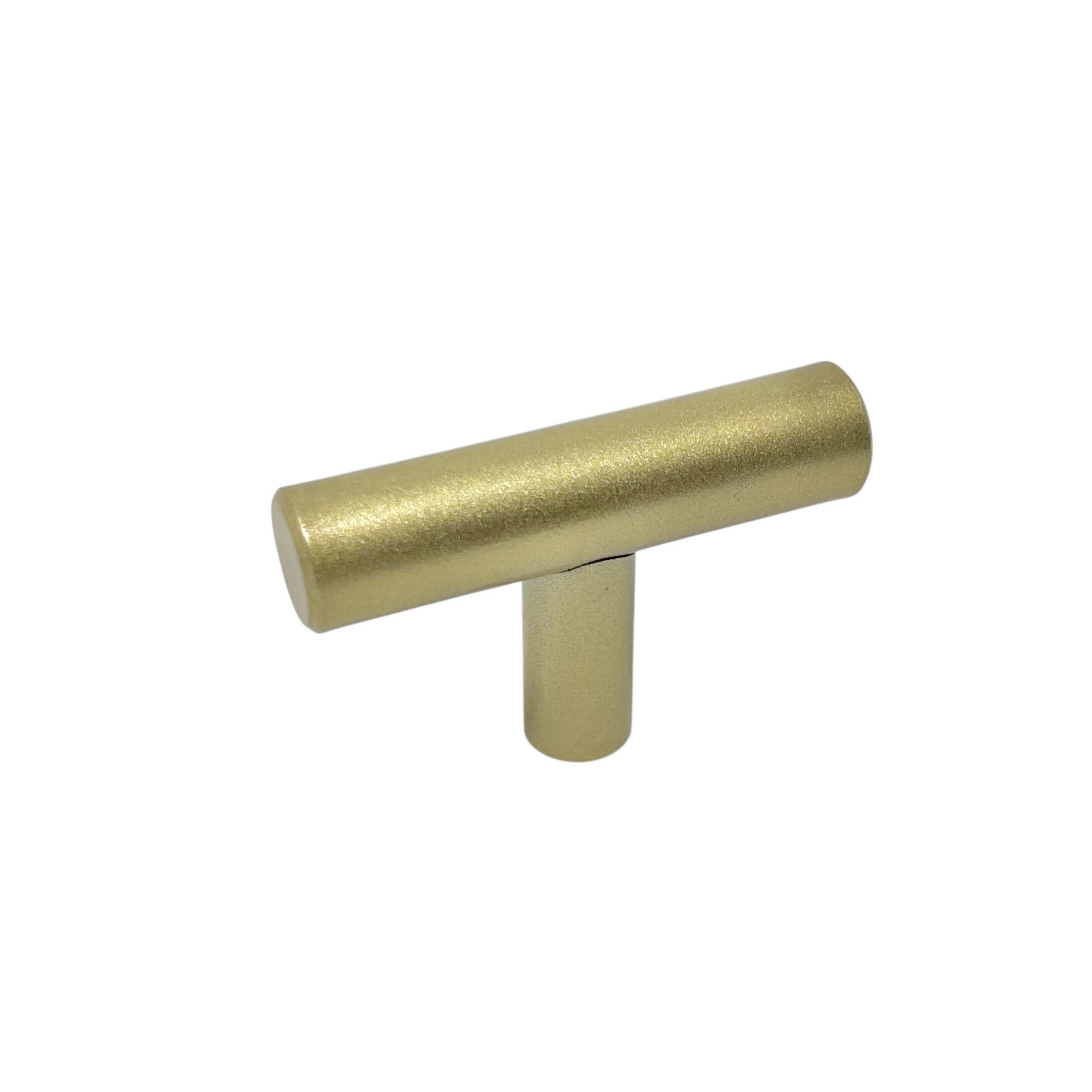 T-Knopp Matteus 50x12mm Guld/Matt Mässing