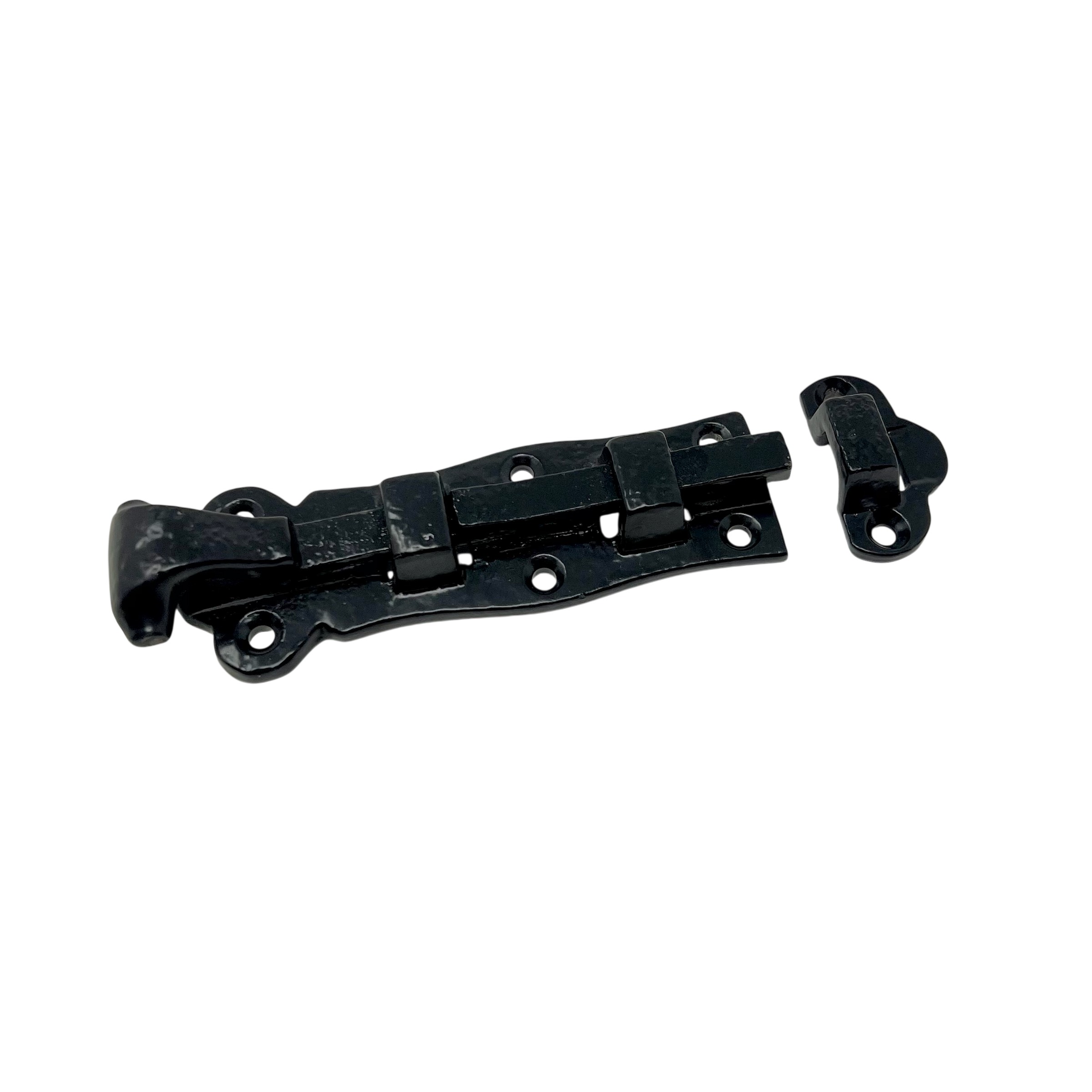 Skjutregel 120mm Svart